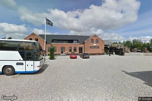 Erhvervslokaler til leje i Hadsten - Foto fra Google Street View