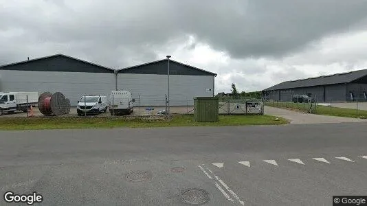 Erhvervslokaler til leje i Haslev - Foto fra Google Street View