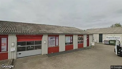 Erhvervslokaler til leje i Hadsten - Foto fra Google Street View