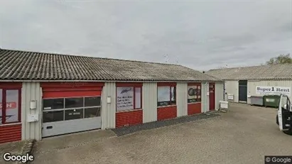 Erhvervslokaler til leje i Hadsten - Foto fra Google Street View