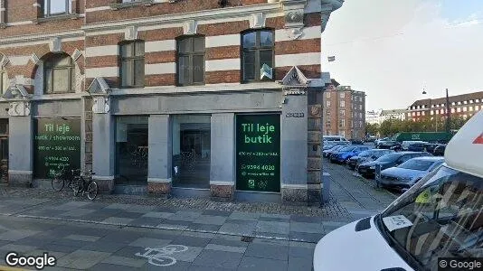 Erhvervslokaler til leje i Vesterbro - Foto fra Google Street View
