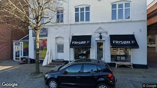 Erhvervslokaler til leje i Hadsten - Foto fra Google Street View