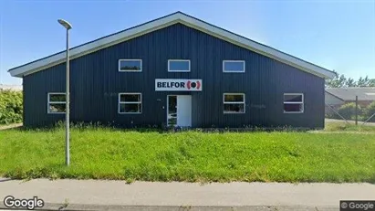 Lagerlokaler til leje i Hasselager - Foto fra Google Street View