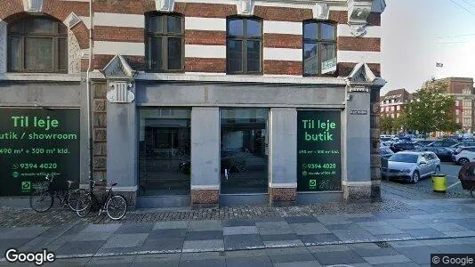 Erhvervslokaler til leje i Vesterbro - Foto fra Google Street View