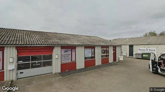 Lagerlokaler til leje i Hadsten - Foto fra Google Street View