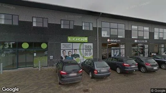 Kontorlokaler til leje i Skanderborg - Foto fra Google Street View