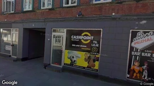 Erhvervslokaler til leje i Vejle Centrum - Foto fra Google Street View