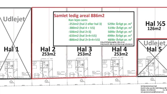 Lagerlokaler til leje i Odense SØ - billede 2