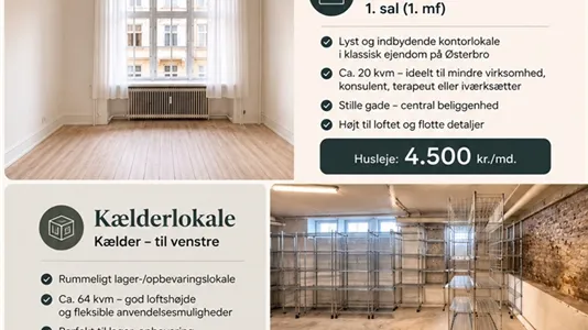 Lagerlokaler til leje i Østerbro - billede 2