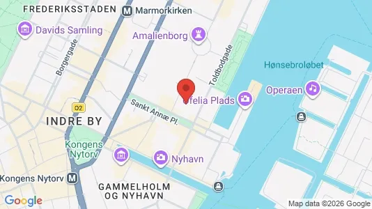 Kontorlokaler til leje i København K - Foto fra Google Street View
