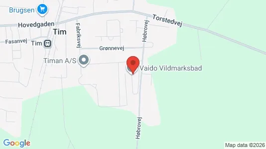 Kontorlokaler til leje i Tim - kort over placeringen