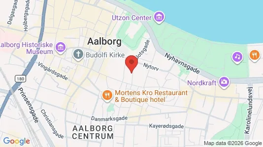 Erhvervslokaler til leje i Aalborg Centrum - Foto fra Google Street View