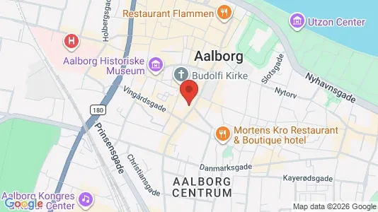 Erhvervslokaler til leje i Aalborg Centrum - Foto fra Google Street View