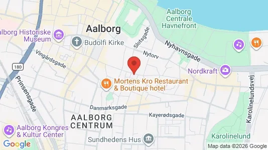 Erhvervslokaler til leje i Aalborg Centrum - Foto fra Google Street View