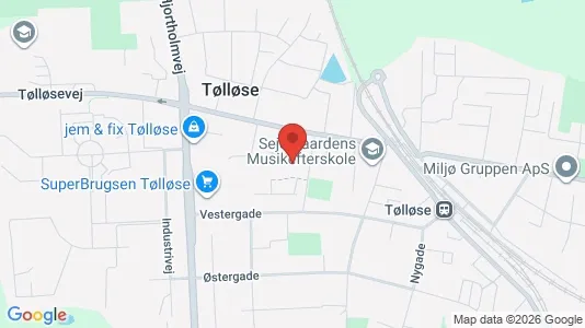 Erhvervslokaler til leje i Holbæk - Foto fra Google Street View