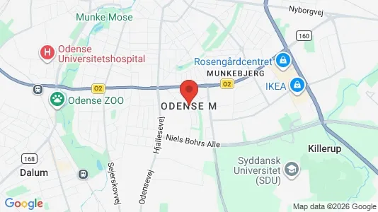 Kontorlokaler til leje i Odense M - Foto fra Google Street View