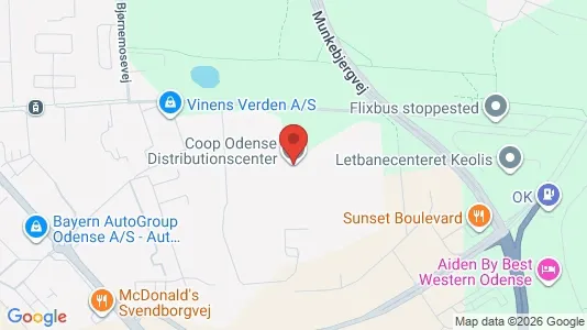 Lagerlokaler til leje i Odense S - Foto fra Google Street View