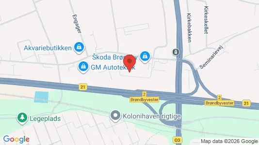 Kontorlokaler til leje i Brøndby - Foto fra Google Street View