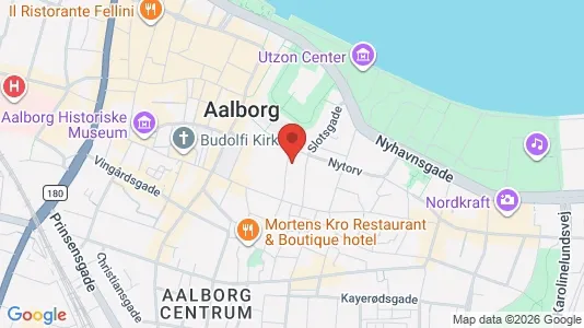 Kontorlokaler til leje i Aalborg Centrum - Foto fra Google Street View