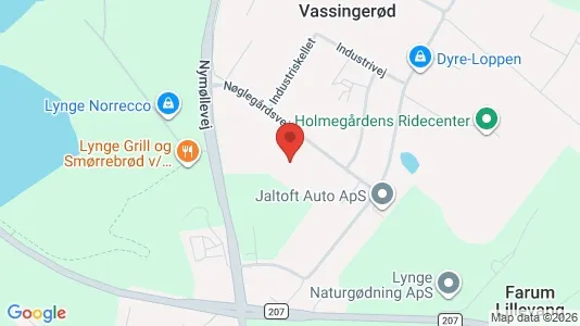 Kontorlokaler til leje i Lynge - Foto fra Google Street View