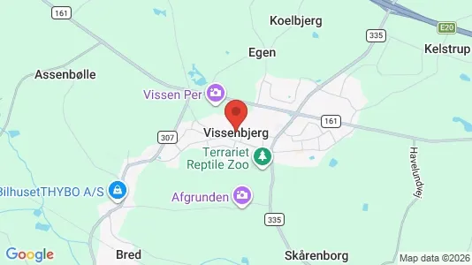 Butikslokaler til leje i Vissenbjerg - Foto fra Google Street View