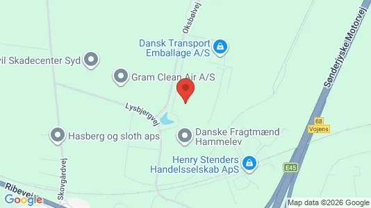 Lagerlokaler til leje i Vojens - Foto fra Google Street View