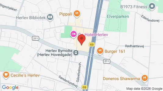 Kontorlokaler til leje i Herlev - Foto fra Google Street View