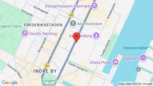 Kontorlokaler til leje i København K - Foto fra Google Street View
