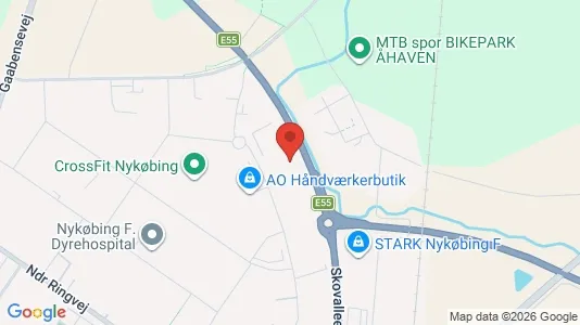 Kontorfællesskaber til leje i Nykøbing Falster - Foto fra Google Street View