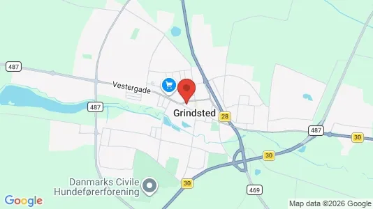 Lagerlokaler til leje i Grindsted - Foto fra Google Street View