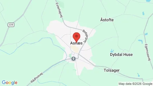 Restaurantlokaler til leje i Asnæs - Foto fra Google Street View