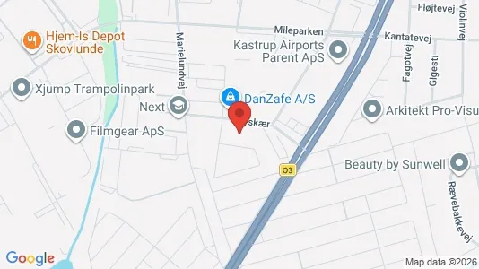 Kontorlokaler til leje i Herlev - Foto fra Google Street View