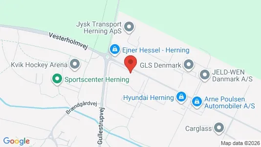 Lagerlokaler til leje i Herning - Foto fra Google Street View