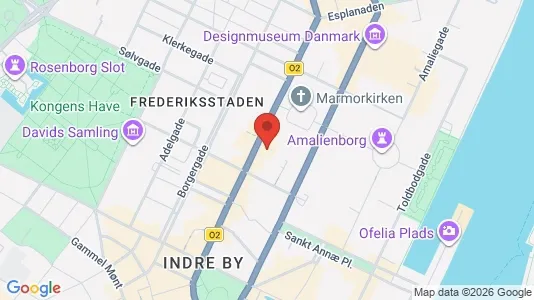 Kontorlokaler til leje i København K - Foto fra Google Street View