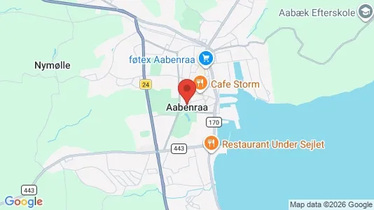 Butikslokaler til leje i Aabenraa - Foto fra Google Street View
