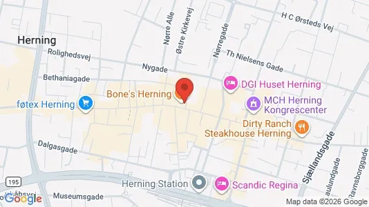 Kontorlokaler til leje i Herning - Foto fra Google Street View