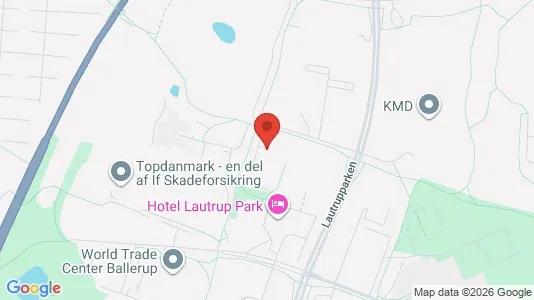 Kontorhoteller til leje i Ballerup - kort over placeringen