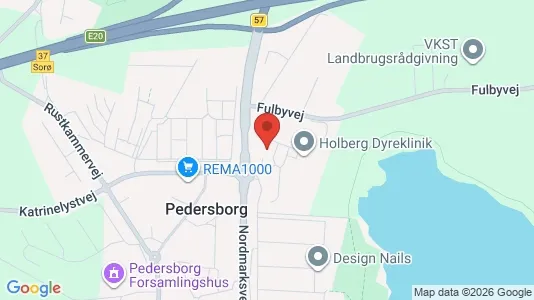 Kontorlokaler til leje i Sorø - kort over placeringen