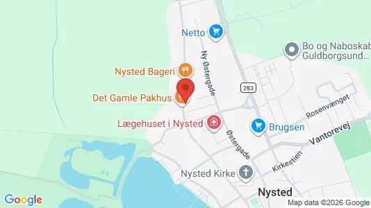 Erhvervslokaler til leje i Nysted - Foto fra Google Street View