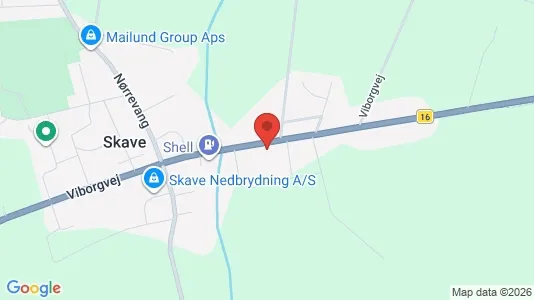 Erhvervslokaler til leje i Holstebro - Foto fra Google Street View