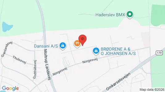 Værkstedslokaler til leje i Haderslev - Foto fra Google Street View