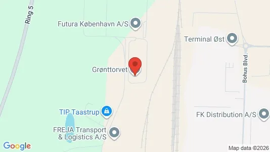 Lagerlokaler til leje i Taastrup - Foto fra Google Street View