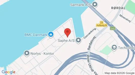 Lagerlokaler til leje i Aalborg Centrum - Foto fra Google Street View
