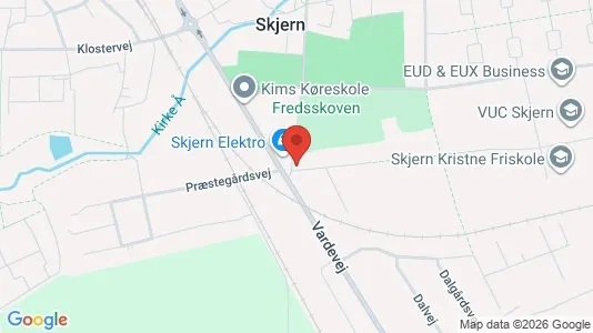 Erhvervslokaler til leje i Skjern - Foto fra Google Street View