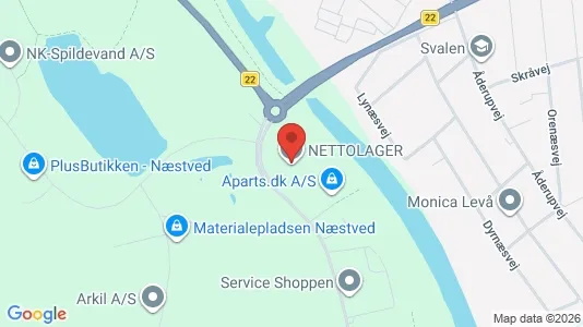 Lagerlokaler til leje i Næstved - Foto fra Google Street View