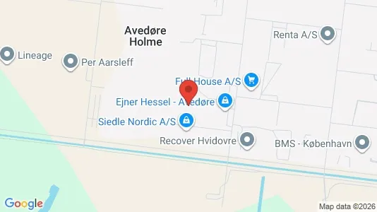 Lagerlokaler til leje i Hvidovre - Foto fra Google Street View