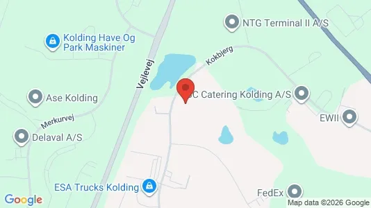 Lagerlokaler til leje i Kolding - Foto fra Google Street View