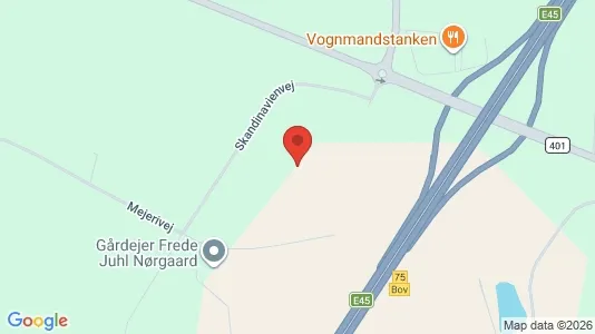 Kontorlokaler til leje i Padborg - Foto fra Google Street View