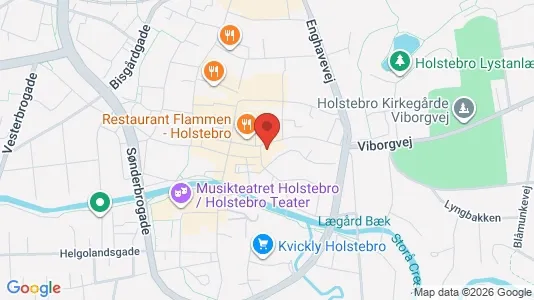 Erhvervslokaler til leje i Holstebro - Foto fra Google Street View