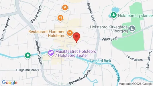 Erhvervslokaler til leje i Holstebro - Foto fra Google Street View